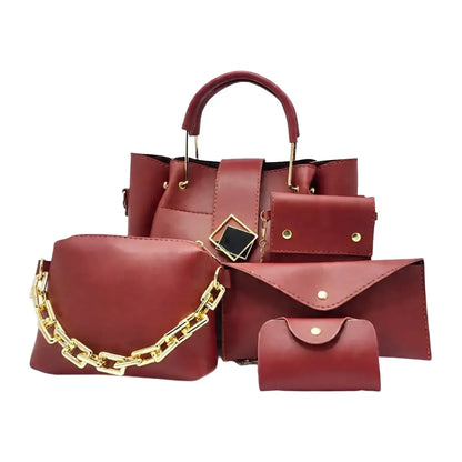 Royal Stone 5-Piece Bag Set for women by Bagzfy