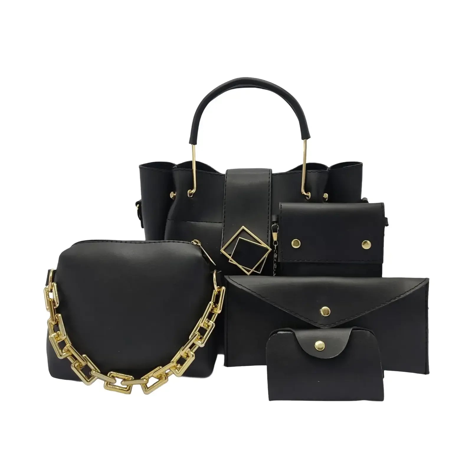 Royal Stone 5-Piece Bag Set for women by Bagzfy