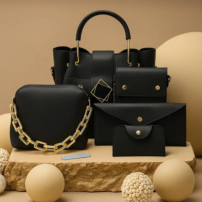 Royal Stone 5-Piece Bag Set for women by Bagzfy
