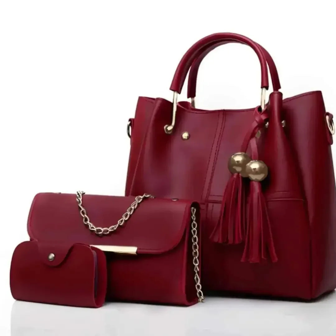  Stella 3 Pc handbag for women by Bagzfy