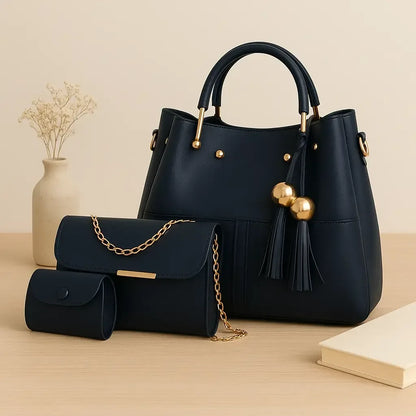  Stella 3 Pc handbag for women by Bagzfy