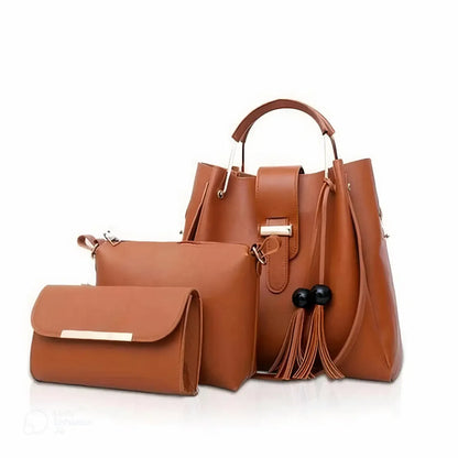 Vogue 3 Pc handbag for women by Bagzfy